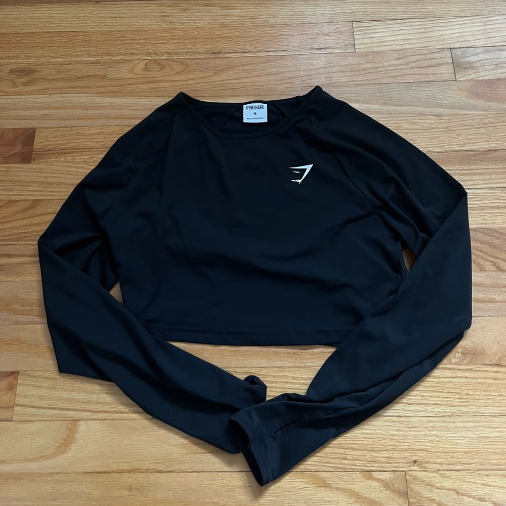 Gymshark BLACK 🖤 long sleeve